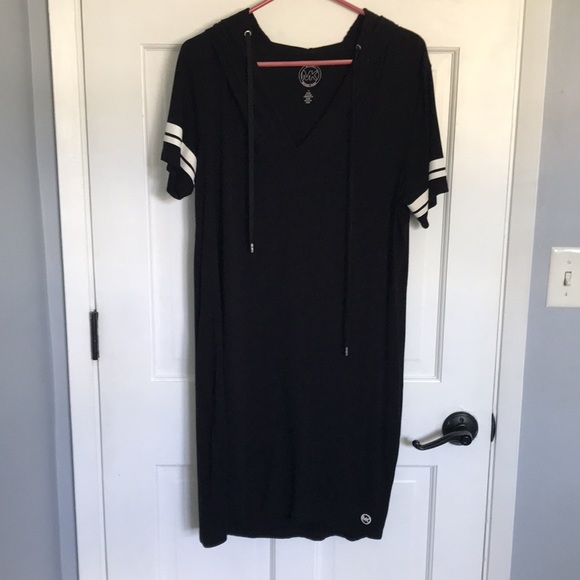 Michael Kors Athleisure Hoodie Dress - Picture 3 of 7
